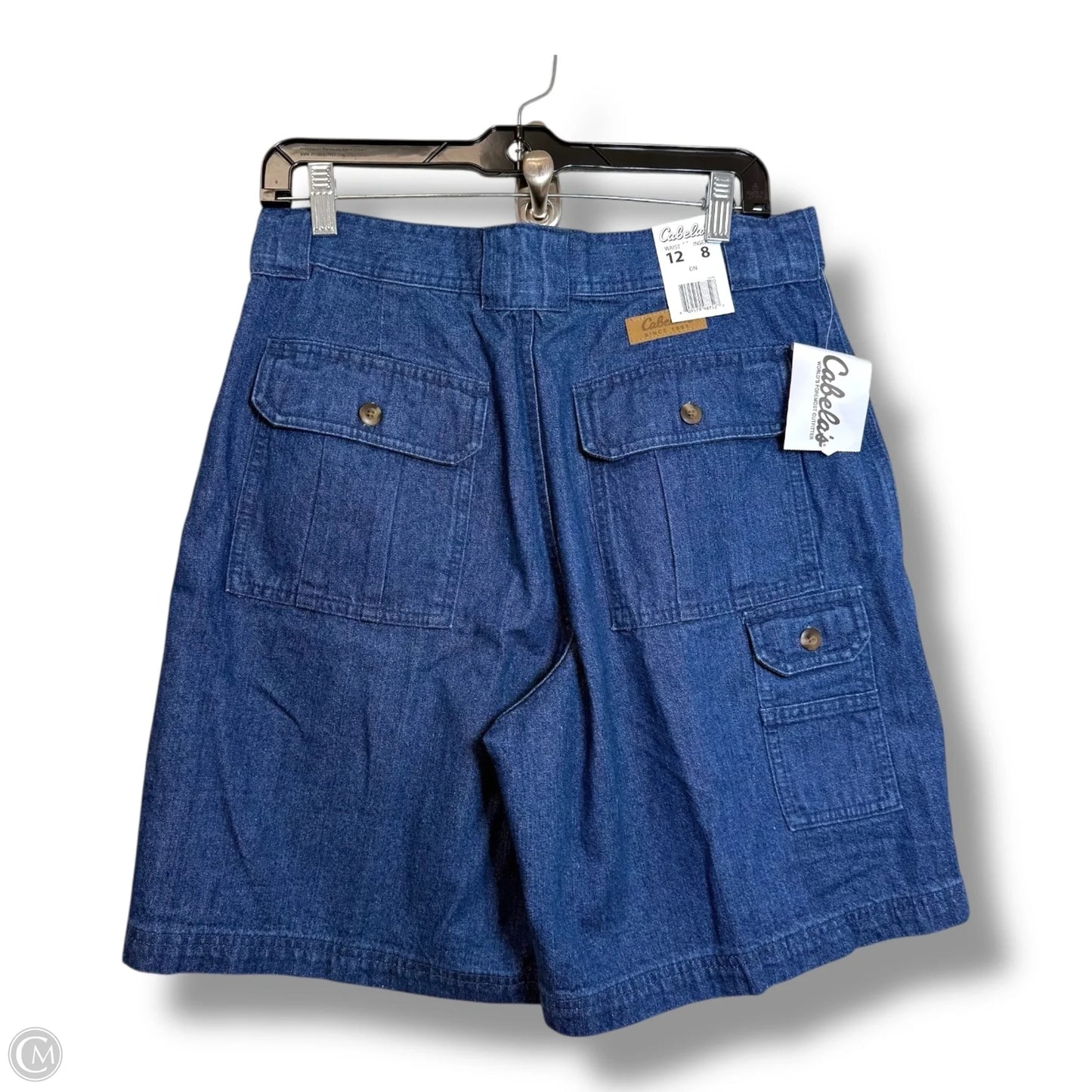 Shorts By Cabelas In Blue Denim, Size: 12