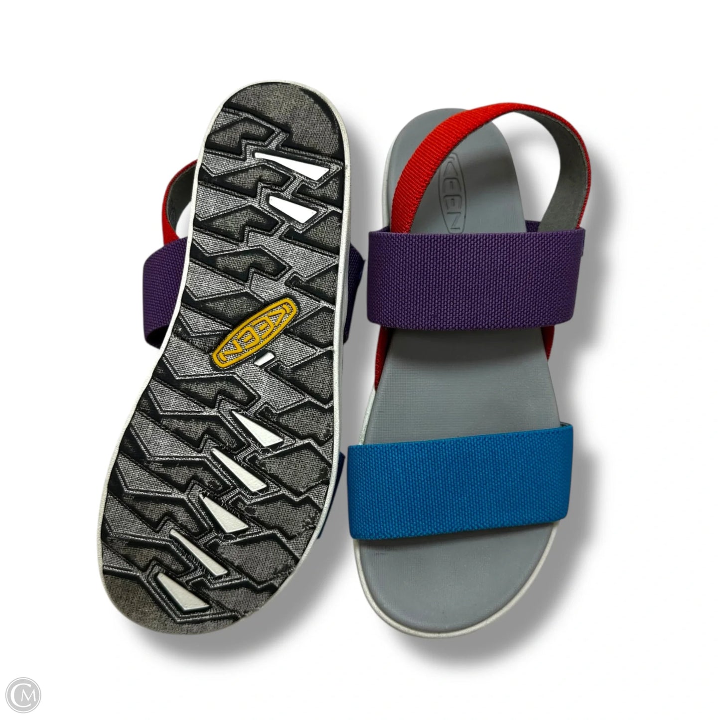Sandals Flats By Keen In Multi-colored, Size: 8.5