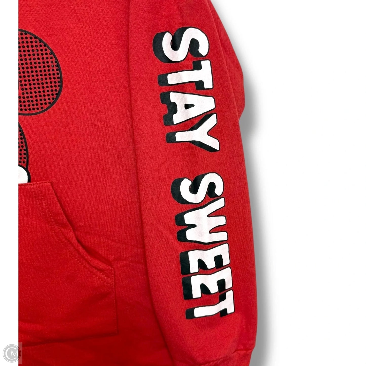 Minnie Mouse Sweatshirt Hoodie By Disney Store In Red, Size: S