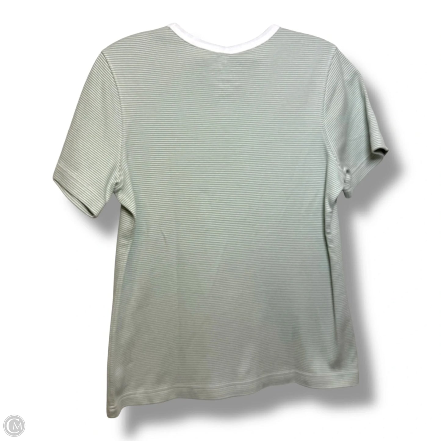 Top Short Sleeve By Clothes Mentor In Tropical Print, Size: M