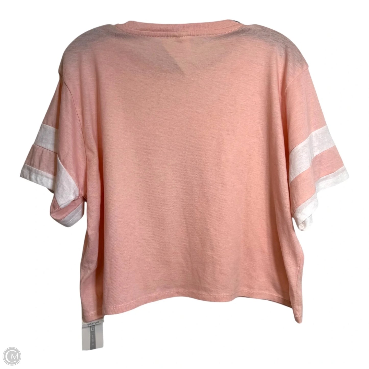 Top Short Sleeve By Clothes Mentor In Pink, Size: Xl