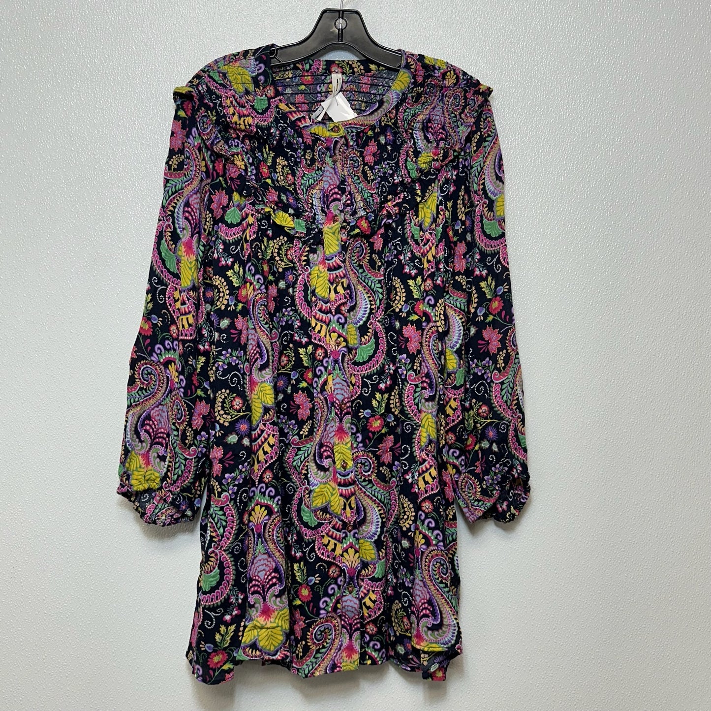 Dress Casual Midi By Anthropologie In Floral, Size: S