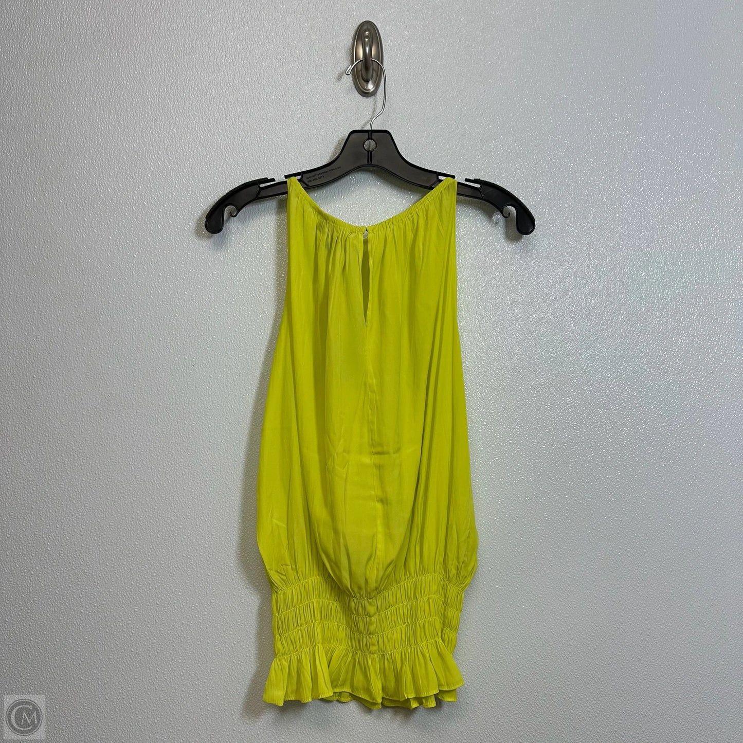 Top Sleeveless By Catherine Malandrino In Yellow, Size: L
