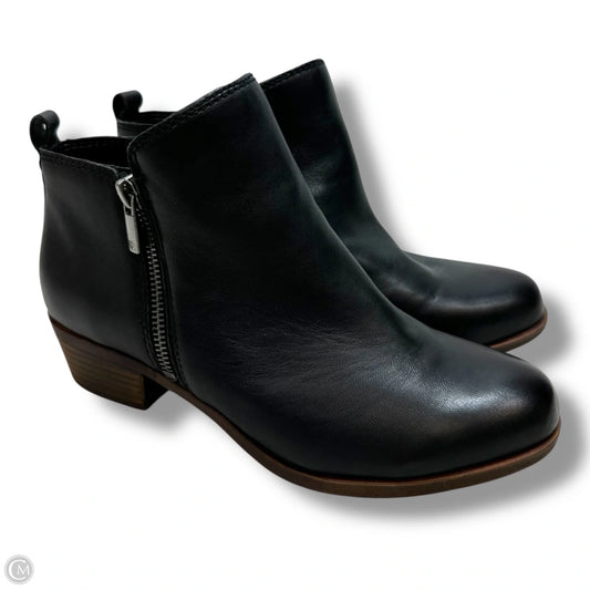 Boots Ankle Flats By Lucky Brand In Black, Size: 8