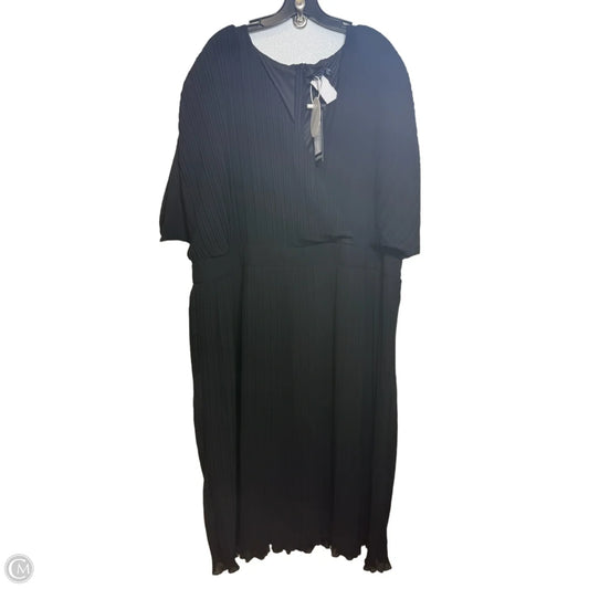 Dress Casual Maxi By Boohoo Boutique In Black, Size: 24