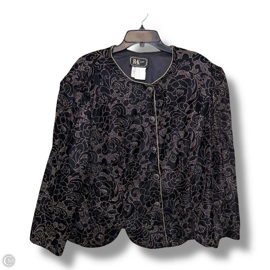 Blazer By Clothes Mentor In Black, Size: S