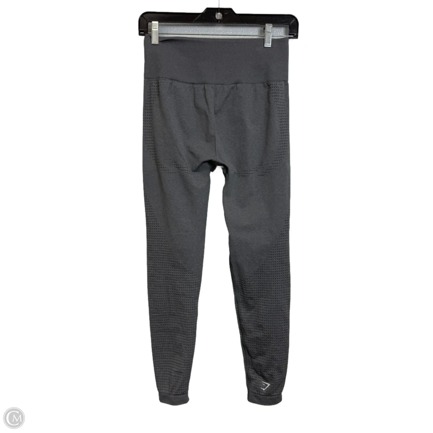 Athletic Leggings By Gym Shark In Grey, Size: M