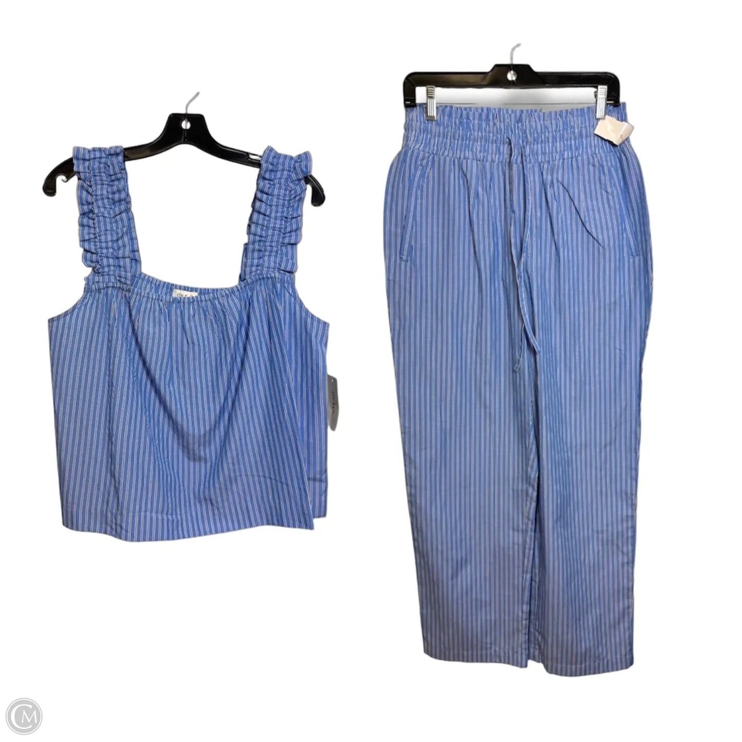 Pants Set 2pc By On 34 th In Blue, Size: M