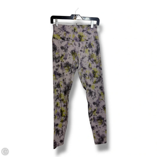Athletic Leggings By Lululemon In Multi-colored, Size: 8