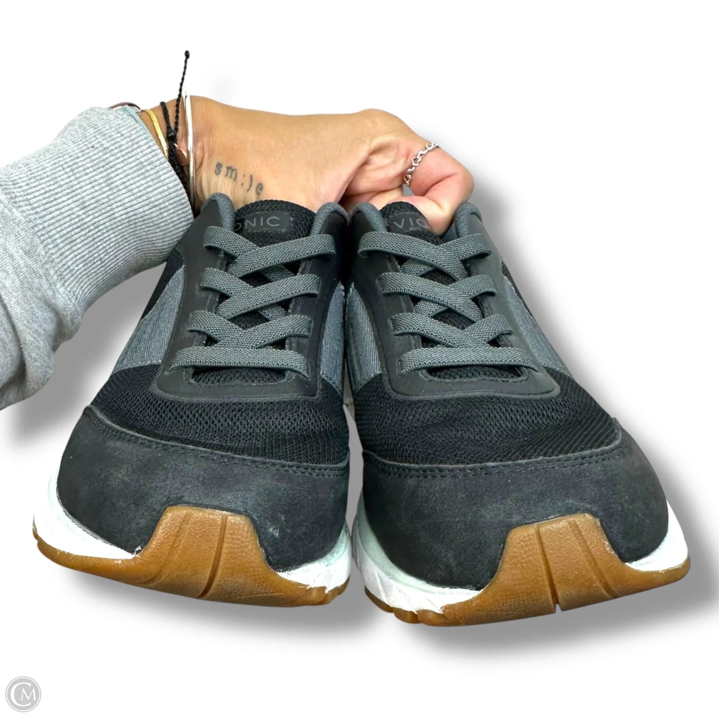 Shoes Sneakers By Vionic In Black, Size: 8.5