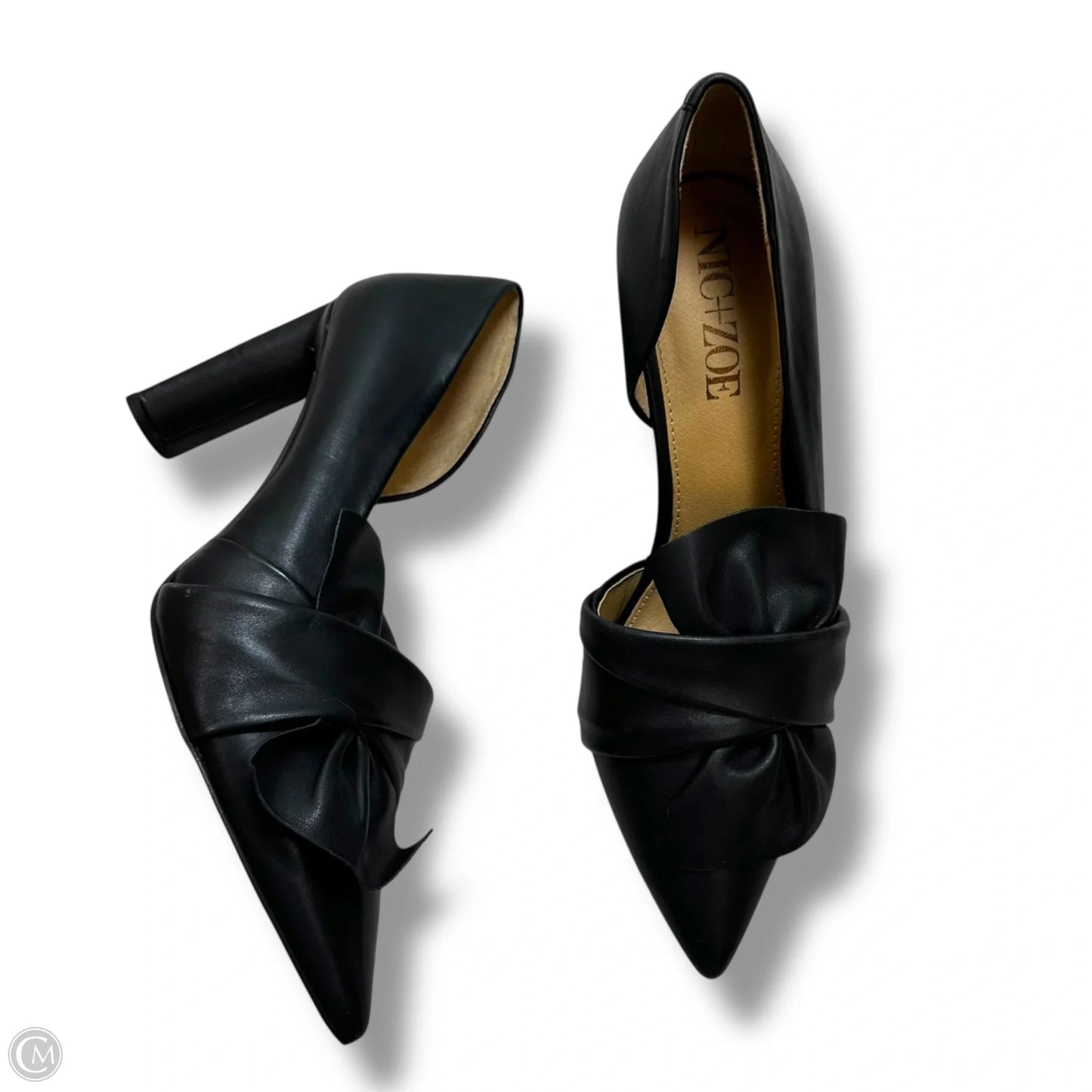 Shoes Heels Stiletto By Nic + Zoe In Black, Size: 8.5