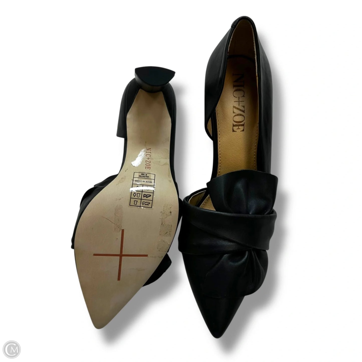 Shoes Heels Stiletto By Nic + Zoe In Black, Size: 8.5