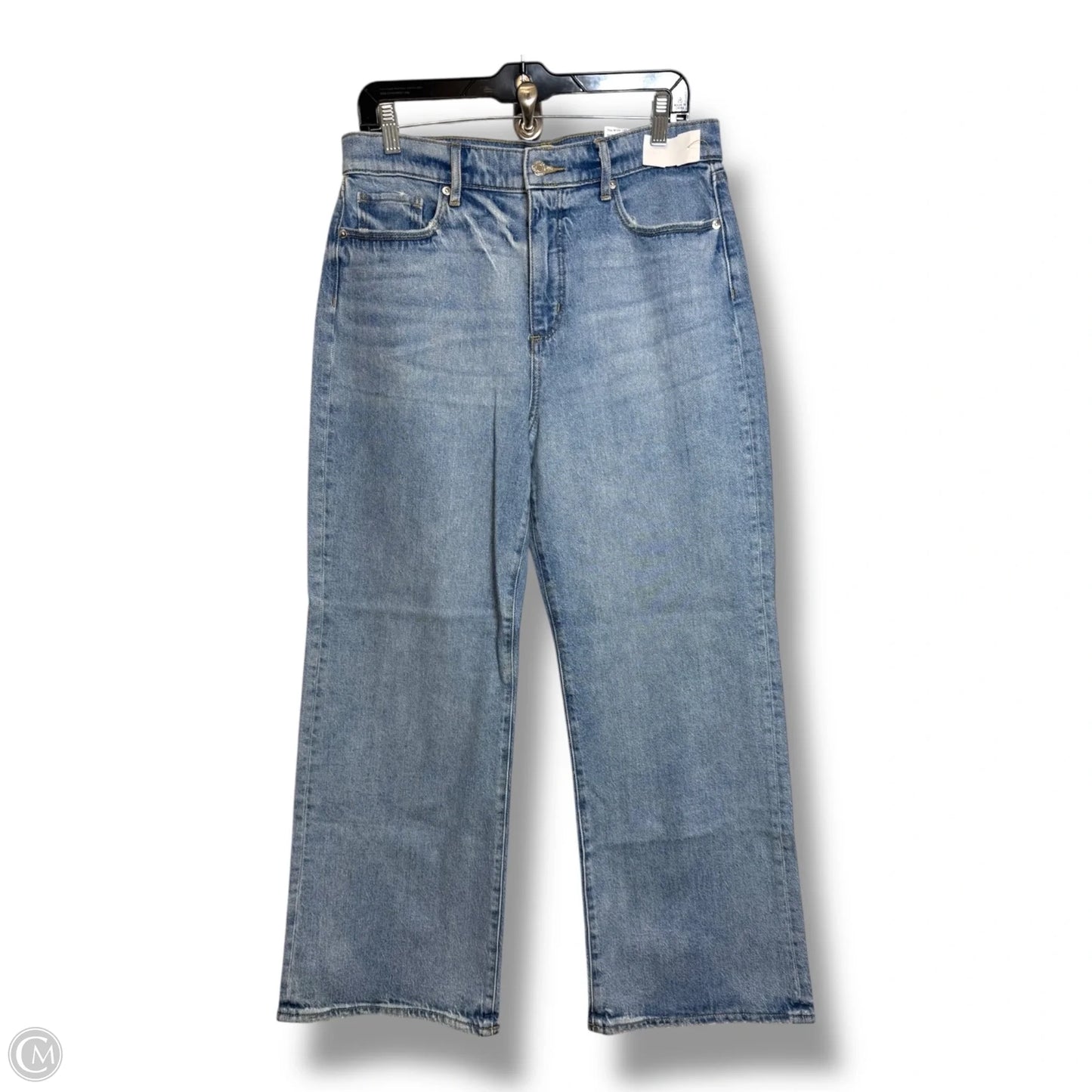 Jeans Wide Leg By Loft In Blue Denim, Size: 10