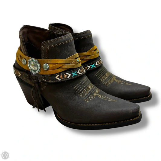 Boots Ankle Flats By Durango In Brown, Size: 8