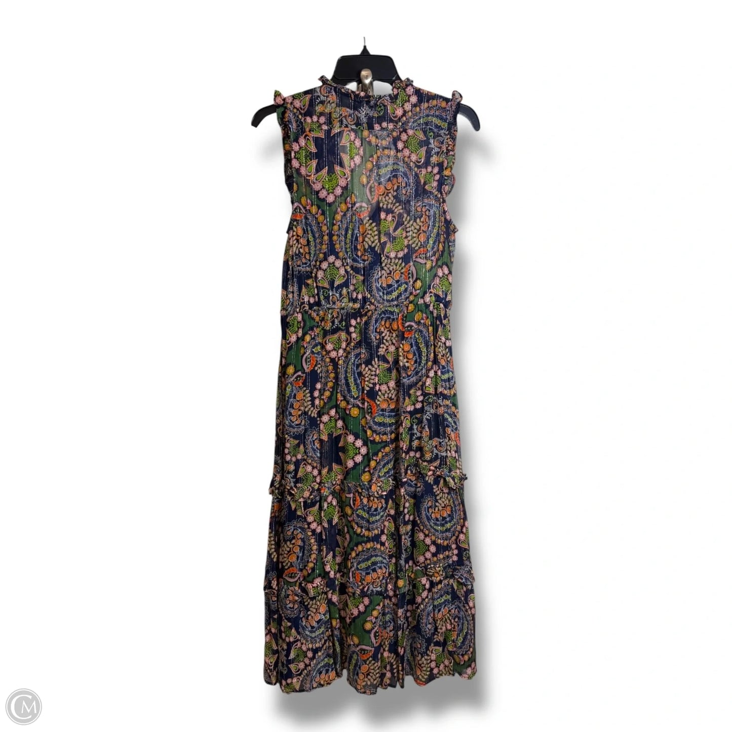 Dress Casual Maxi By Anthropologie In Paisley Print, Size: 4