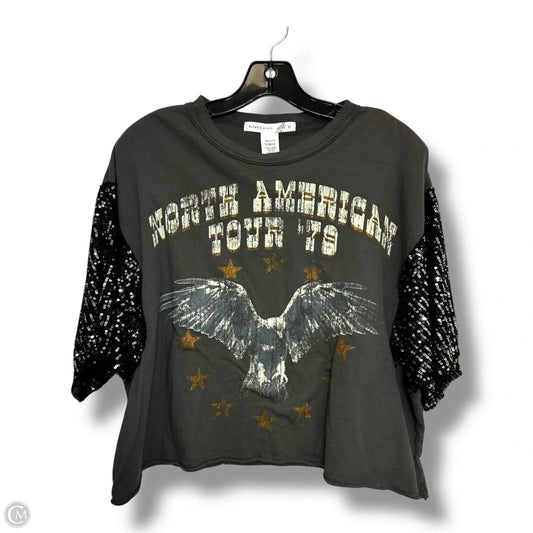 Top Short Sleeve By Altard State In Grey, Size: Xs