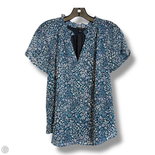 Top Sleeveless By Ann Taylor In Blue, Size: Xs