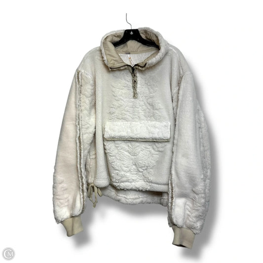 Sweatshirt Collar By Free People In White, Size: Xl