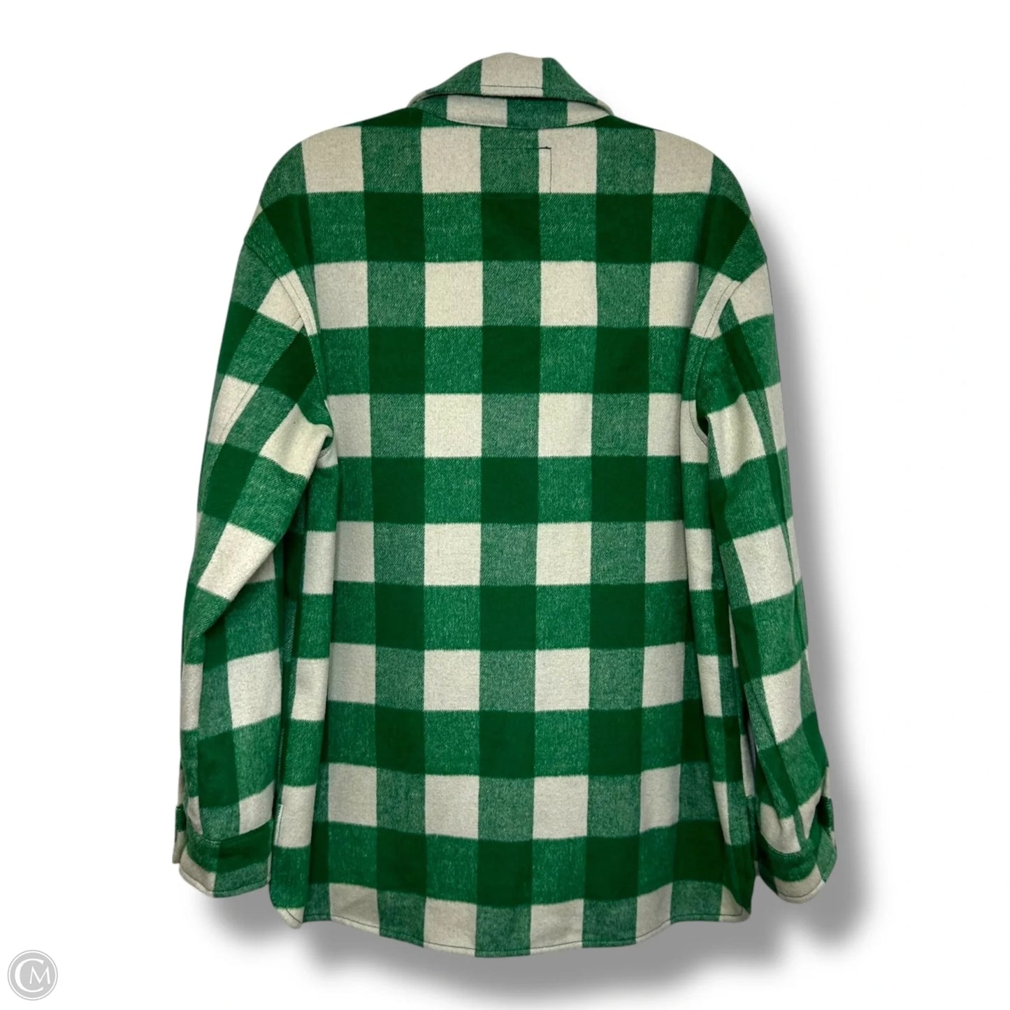 Jacket Shirt By Sanctuary In Plaid Pattern, Size: M