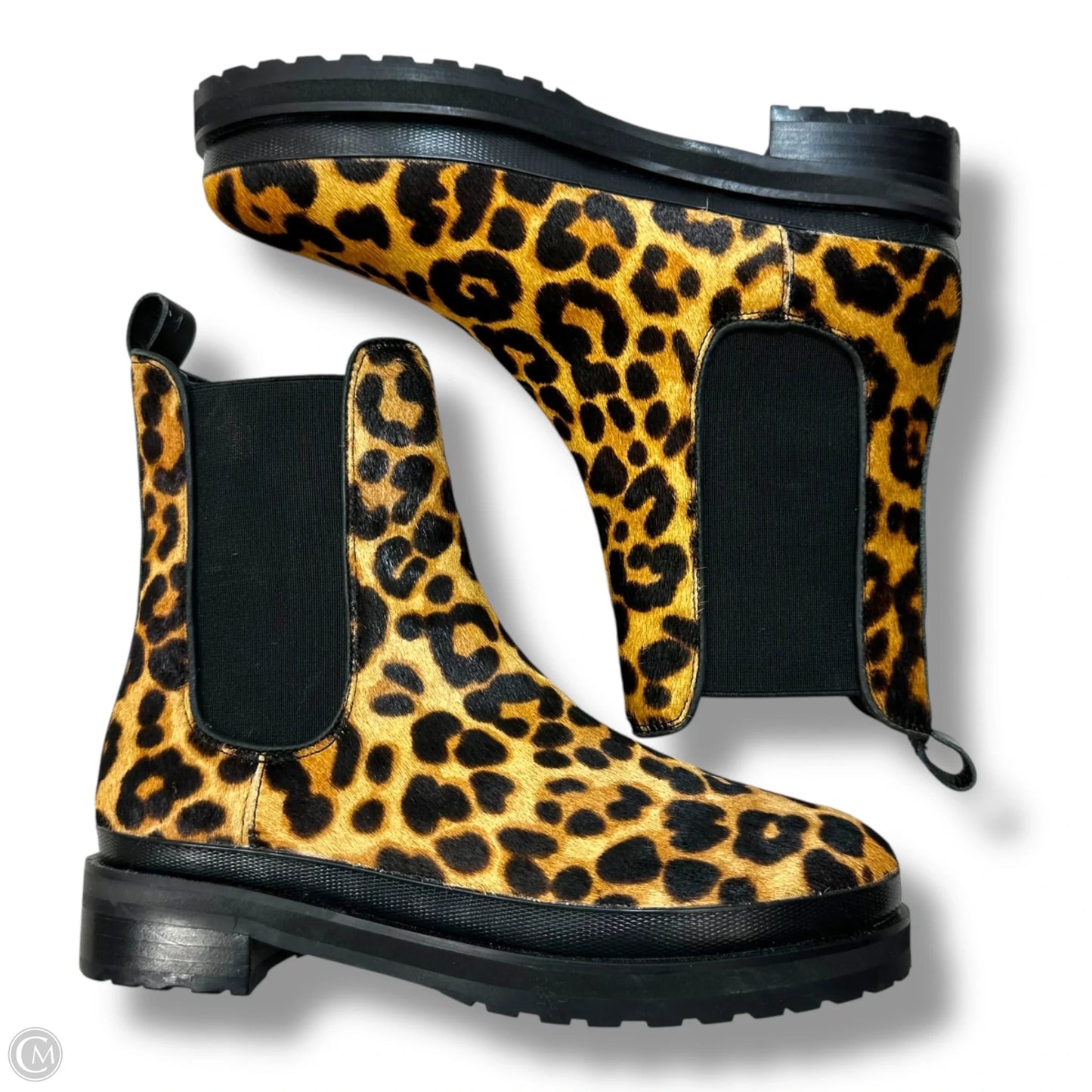 Boots Ankle Flats By Aerosoles In Animal Print, Size: 6