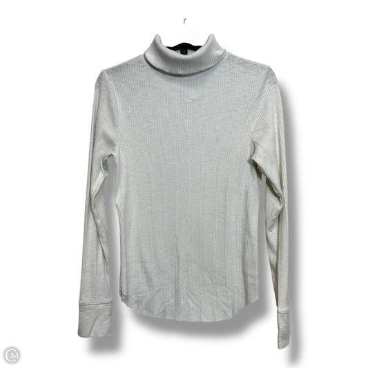 Top Long Sleeve By Aerie In White, Size: L