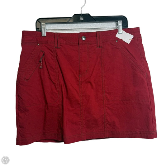 Athletic Skort By Title Nine In Red, Size: 14