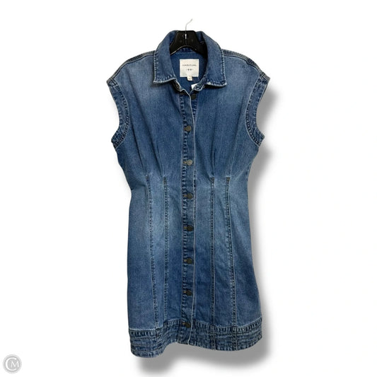 Dress Casual Short By Habitual In Blue Denim, Size: S