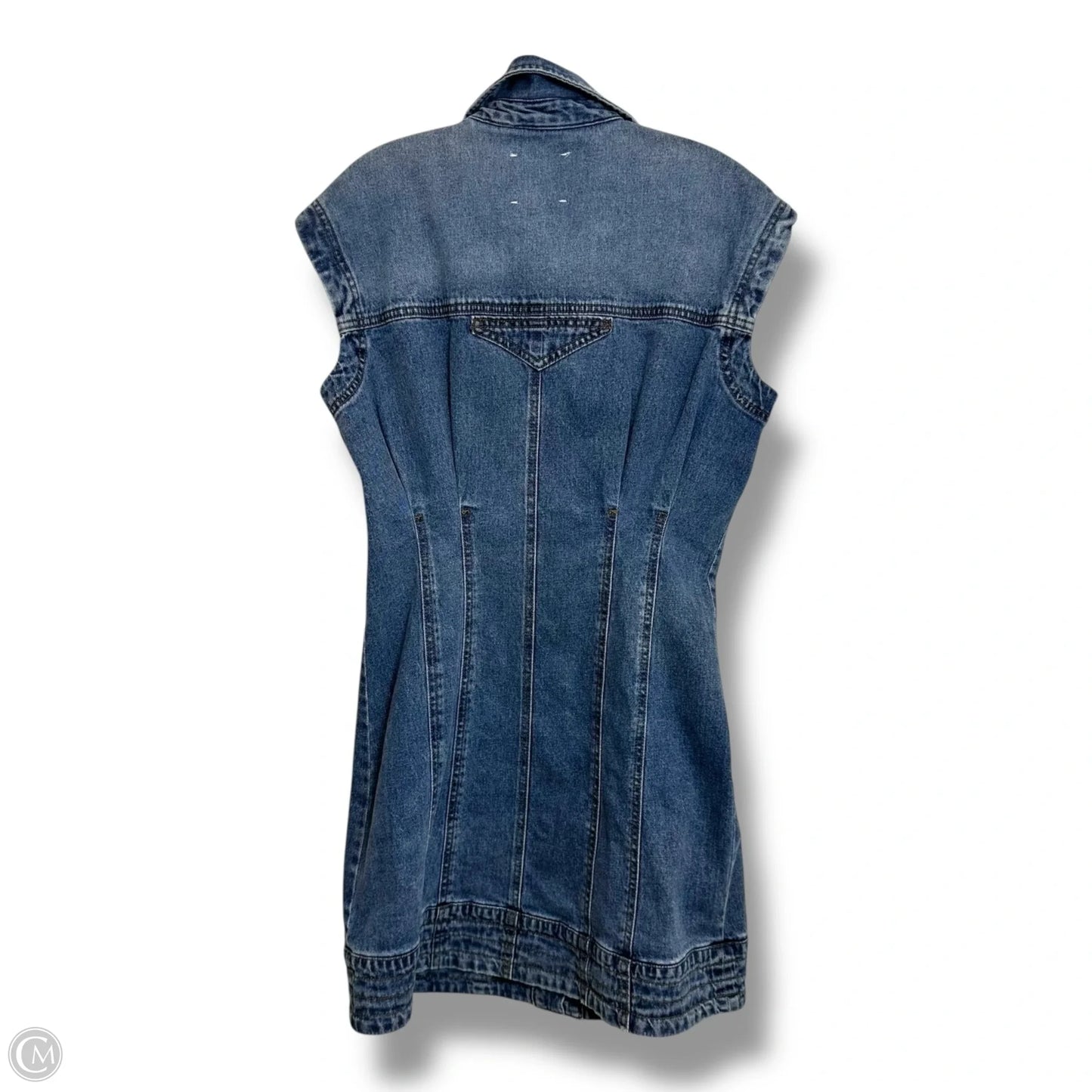 Dress Casual Short By Habitual In Blue Denim, Size: S