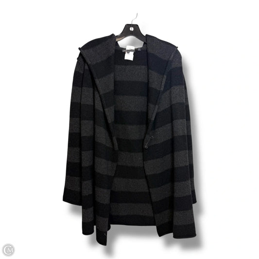 Cardigan By Vince In Black & Grey, Size: S