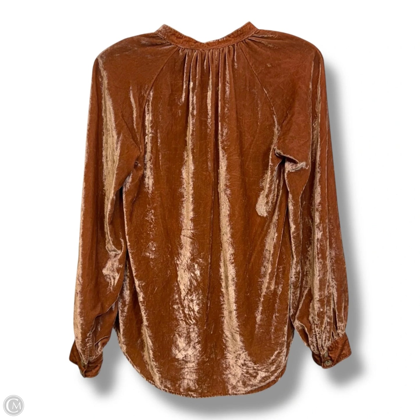 Top Long Sleeve By Pilcro In Multi-colored, Size: Xs