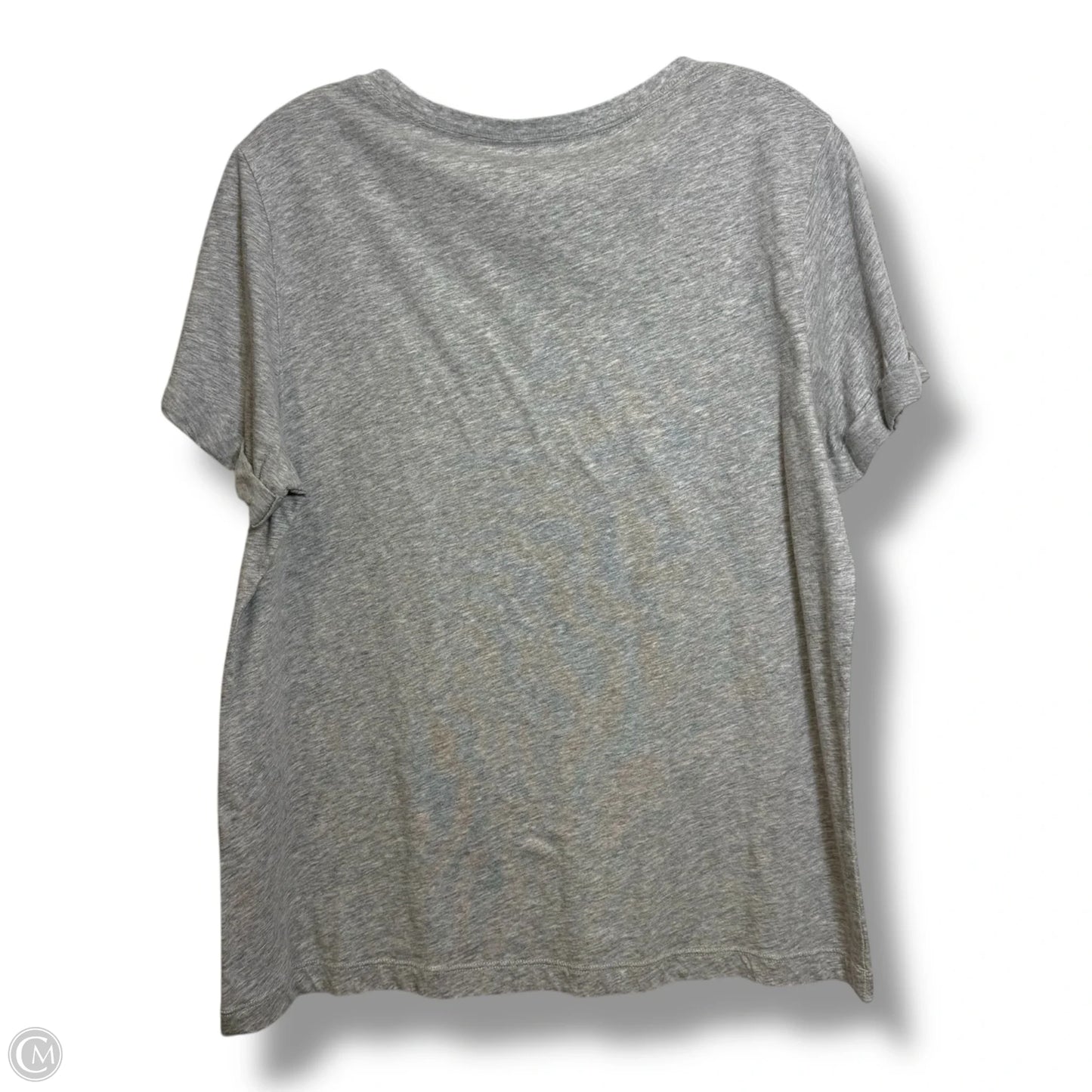 Top Short Sleeve Designer By Kate Spade In Grey, Size: L