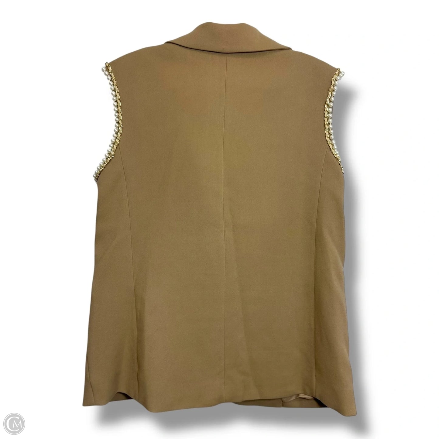Blazer and Short Set By Anthropologie X Jovonna London In Tan, Size: Xs