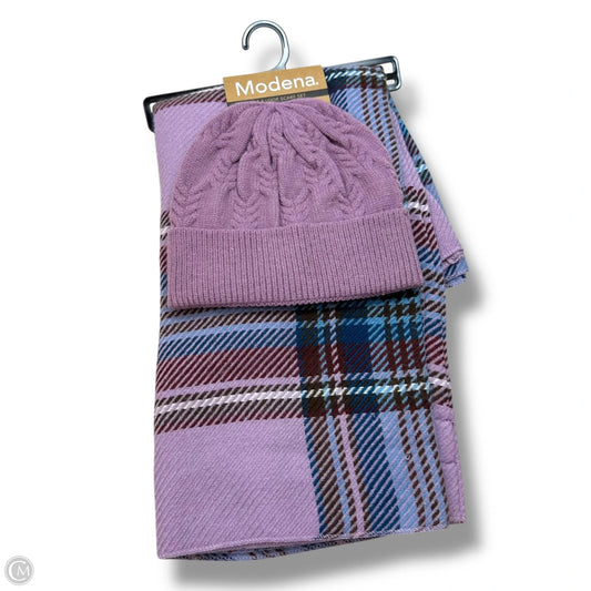 Hat Beanie & loop scarf set By Modena