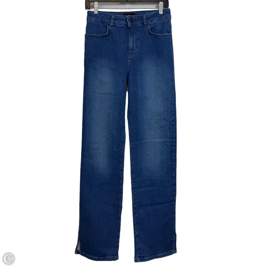 Jeans Straight By Clothes Mentor In Blue Denim, Size: M