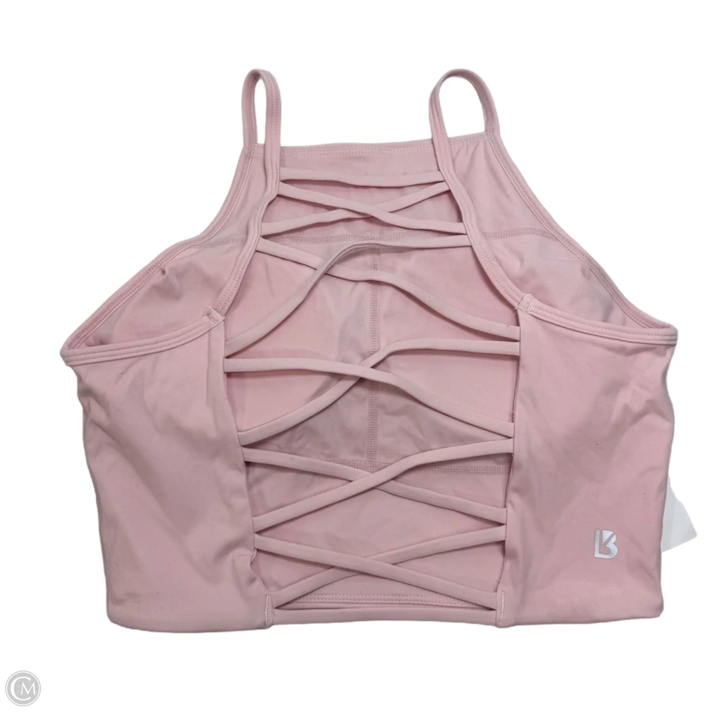 Athletic Bra By Buffbunny In Pink, Size: M
