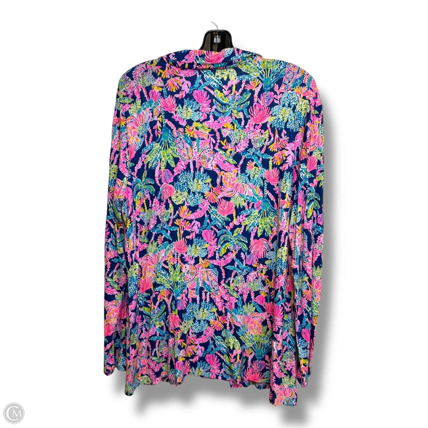 Top Long Sleeve Designer By Lilly Pulitzer In Multi-colored, Size: Xxl