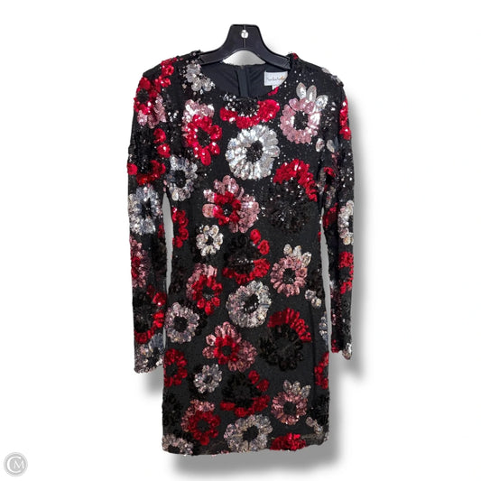 Dress Party Short By Premier Amour In Floral Print, Size: 4