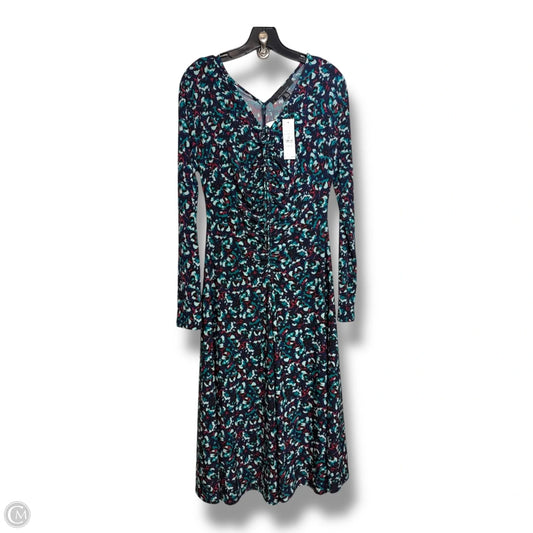 Dress Casual Midi By White House Black Market In Multi-colored, Size: Xs