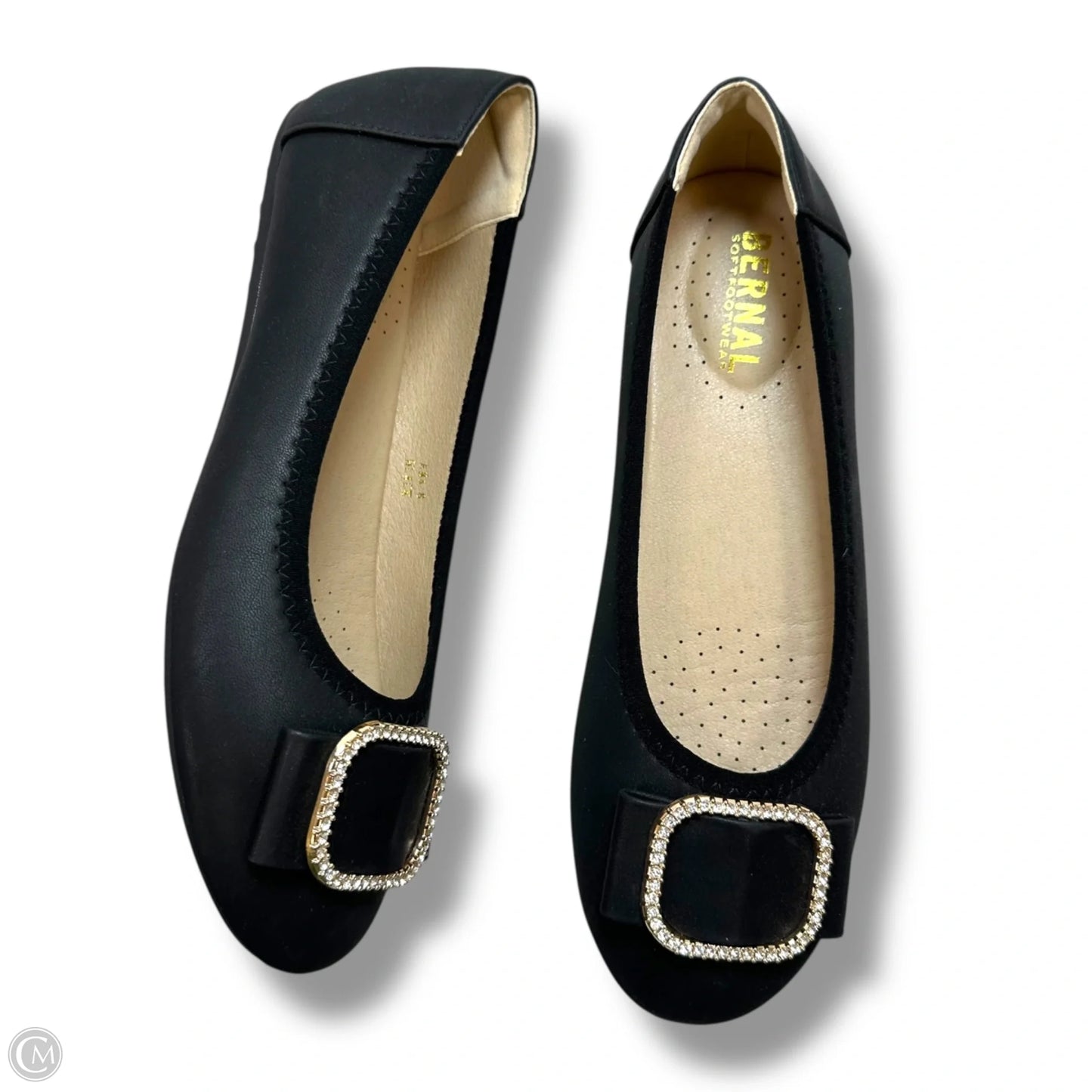 Shoes Flats By Bernal In Black, Size: 8