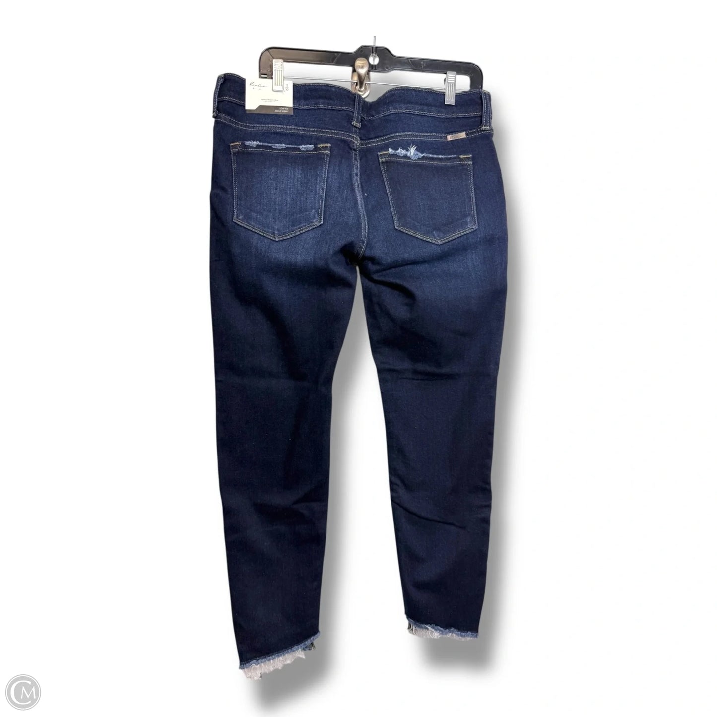 Jeans Skinny By Kancan In Blue Denim, Size: 14