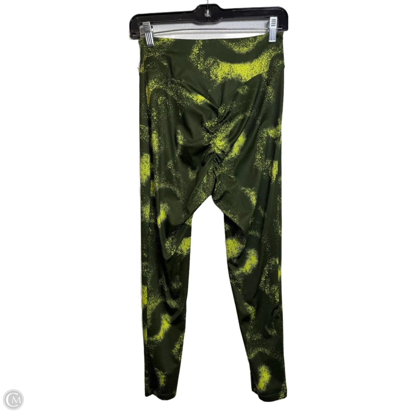 Athletic Leggings By Gym Shark In Green, Size: L