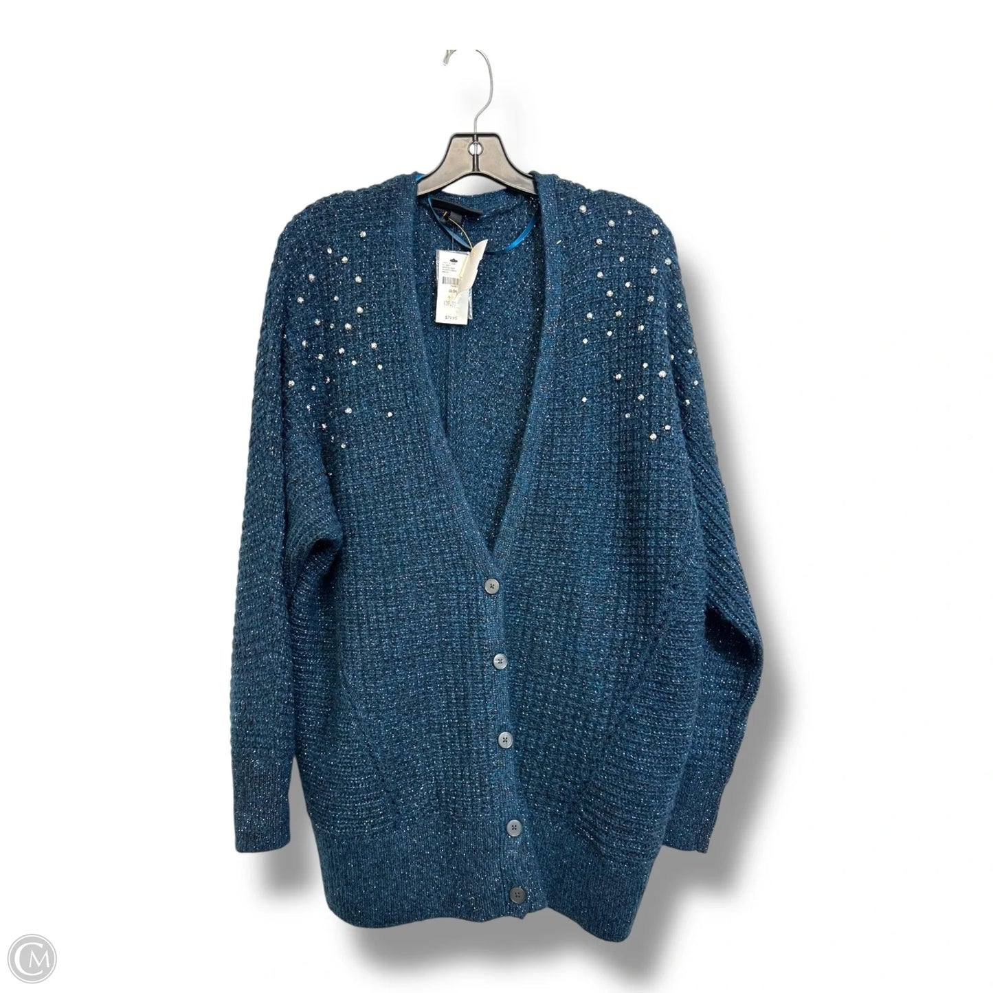 Cardigan By Lane Bryant In Blue, Size: 2x