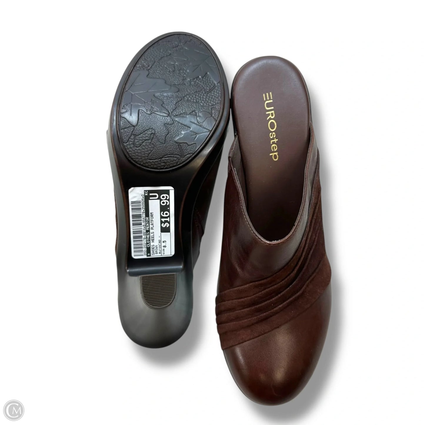Shoes Heels Platform By Clothes Mentor In Brown, Size: 8.5