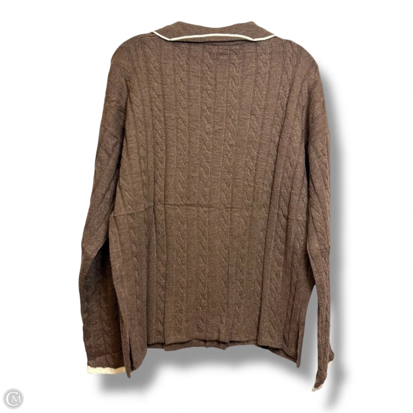 Sweater By Cmf In Brown, Size: Xl