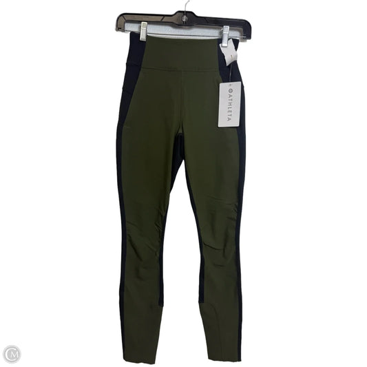 Athletic Leggings By Athleta In Green, Size: 2