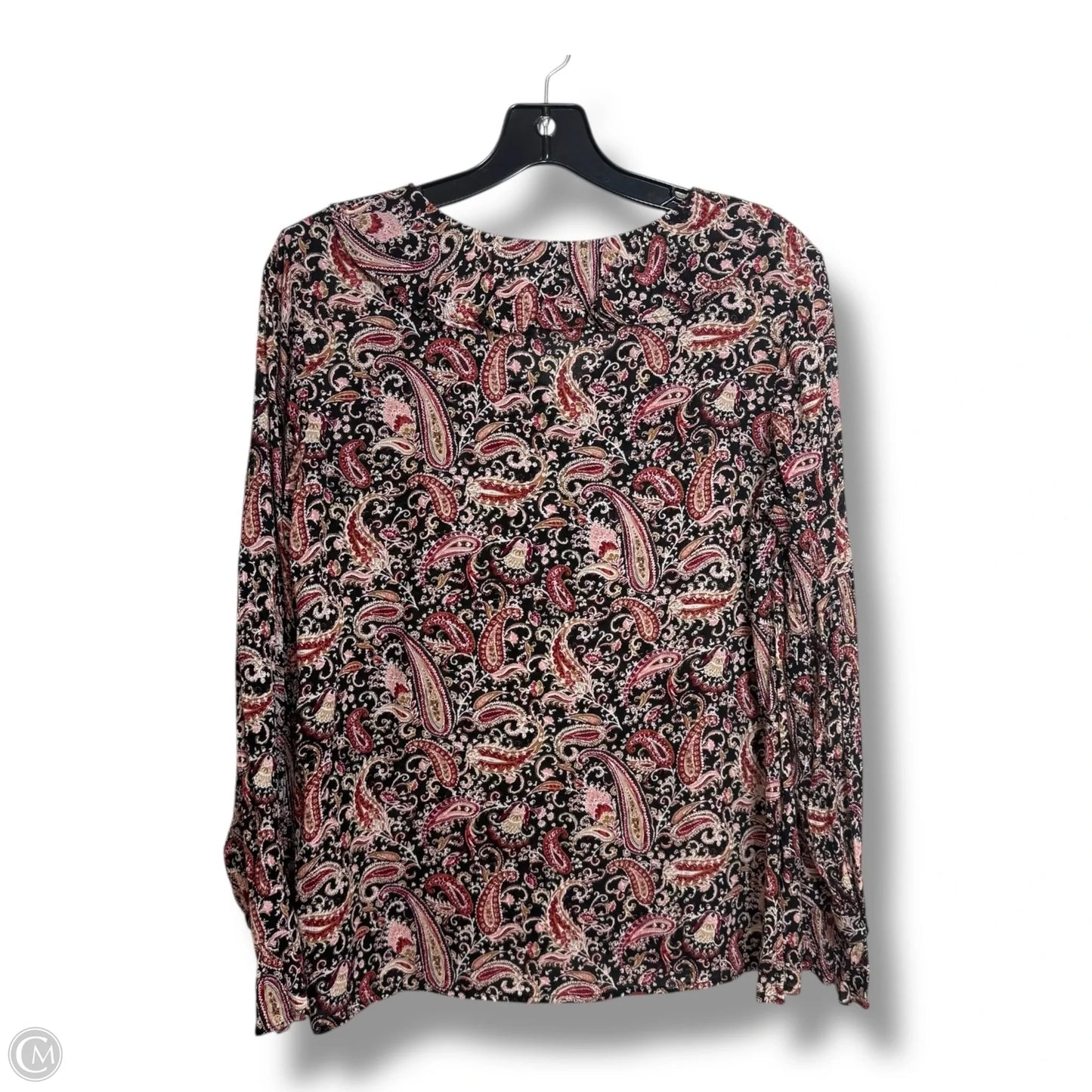 Top Long Sleeve By J. Jill In Multi-colored, Size: Xs