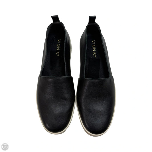 Shoes Flats By Vionic In Black, Size: 10