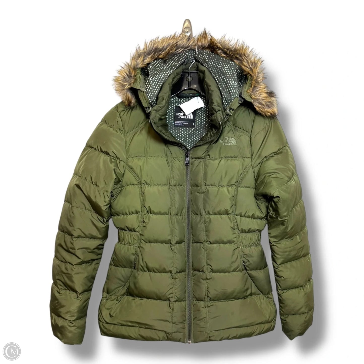 Coat Puffer & Quilted By The North Face In Green, Size: S
