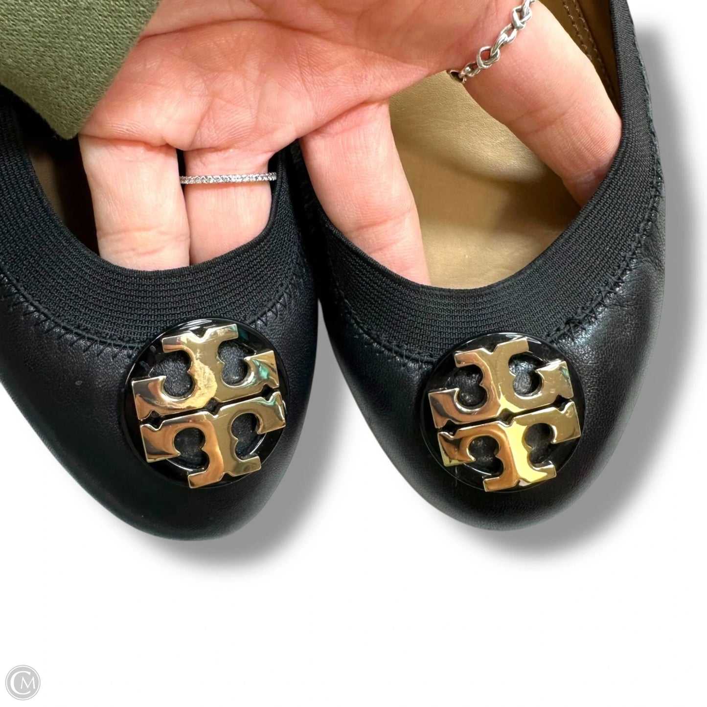Shoes Designer By Tory Burch In Black, Size: 8.5