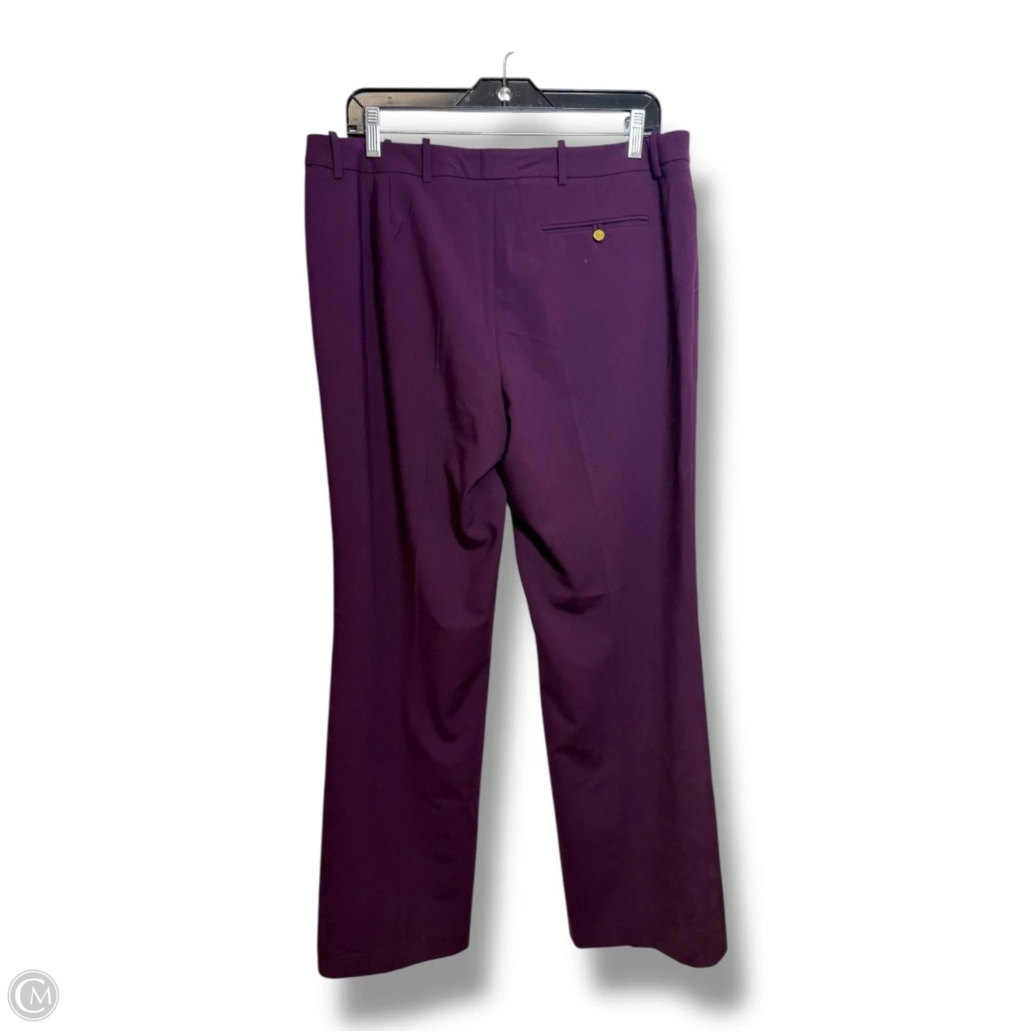 Pants Dress By Calvin Klein In Purple, Size: 12